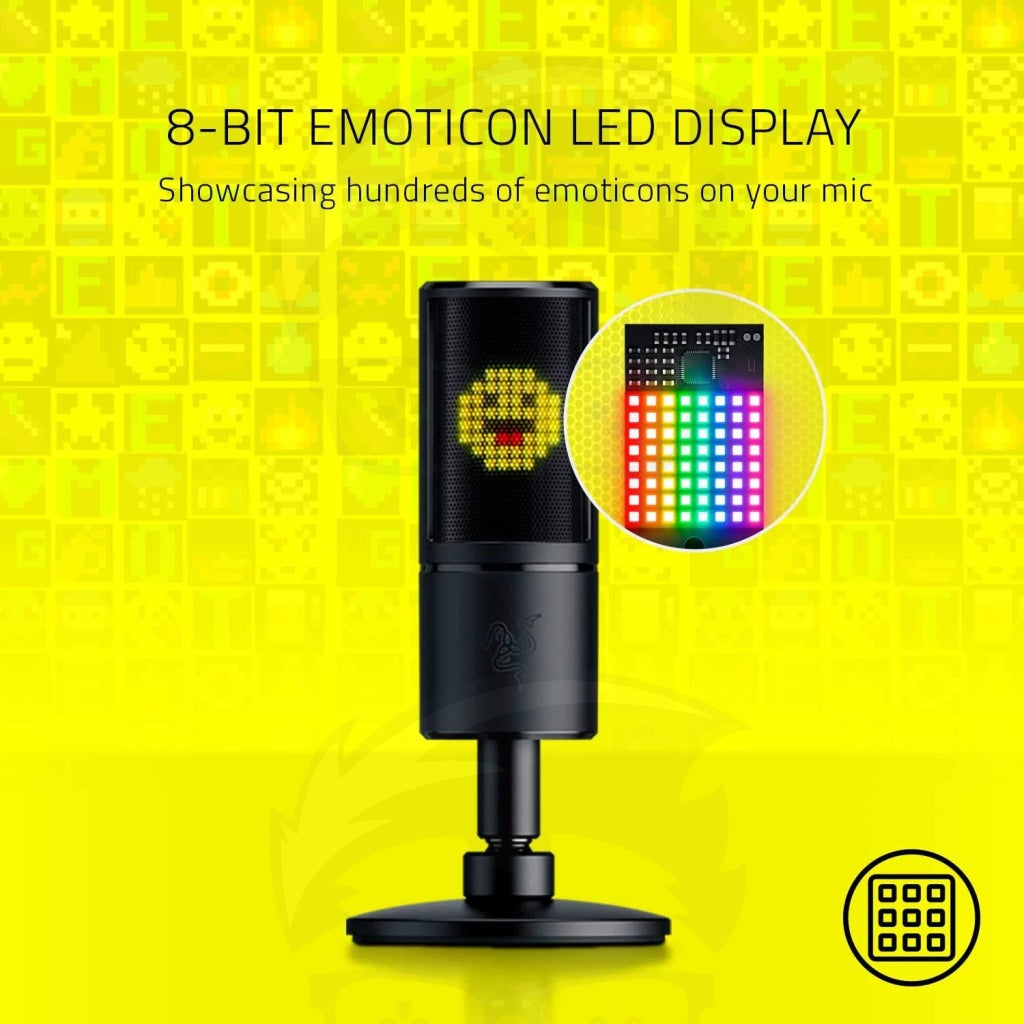 Razer Seiren Emote Streaming Microphone Razer Seiren Emote Streaming Microphone
